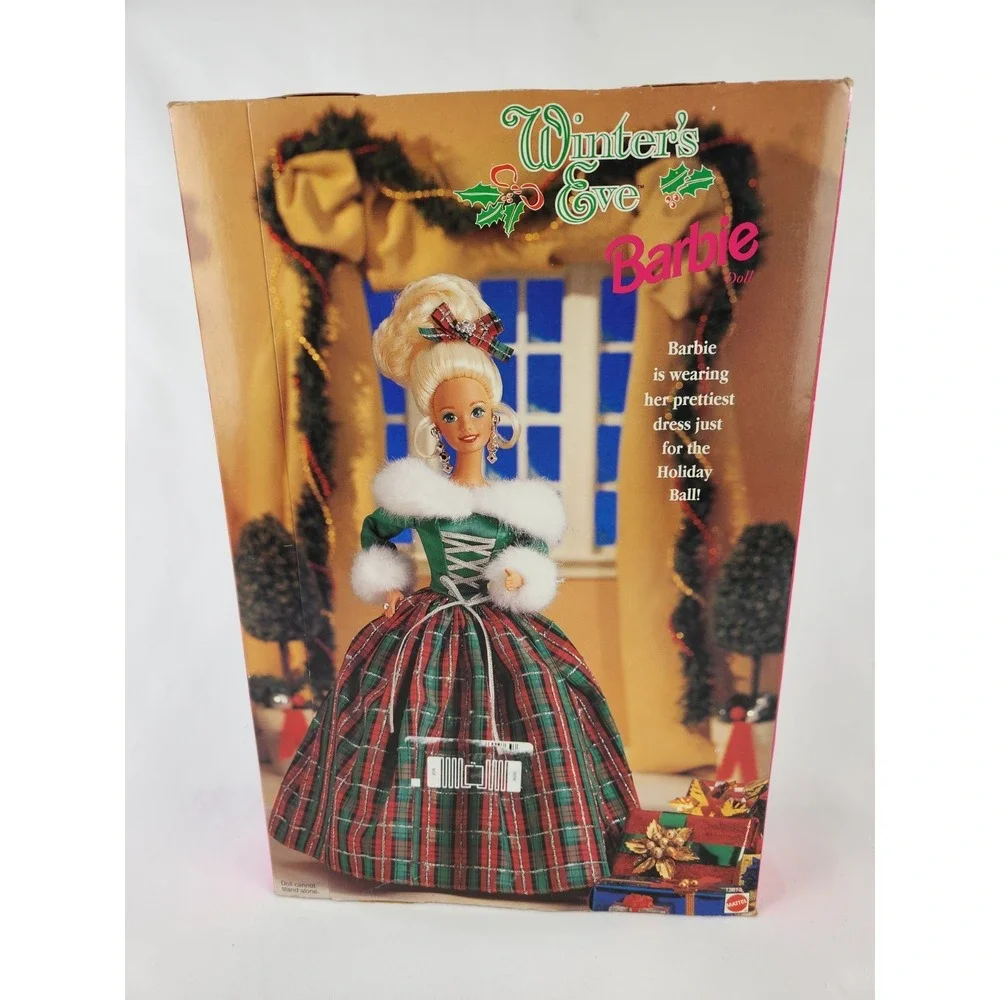 Winter's Eve Barbie Doll Special Edition 1994 Holiday Party Dress Mattel‎ 13613
